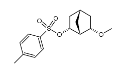 p-Toluolsulfonsaeure-[6endo-methoxy-2endo-norbornyl]ester Structure