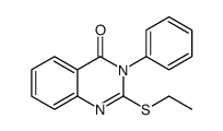 2-(Ethylthio)-3-phenylquinazolin-4(3H)-one structure
