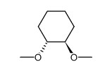 trans-1,2-dimethoxycyclohexane Structure