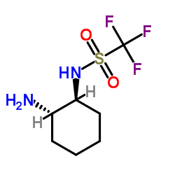 N-[(1S,2S)-2-aminocyclohexyl]-1,1,1-trifluoro-Methanesulfonamide structure