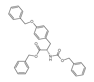 Cbz-Tyr(Bn)-OBn Structure