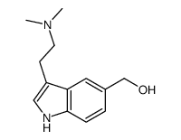 5-Hydroxymethyl-N,N-dimethyltryptamine Structure