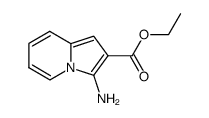 2-Indolizinecarboxylicacid,3-amino-,ethylester(7CI,8CI,9CI) Structure