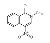 2-甲基-4-硝基异喹啉-1(2H)-酮结构式