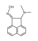 syn-2-dimethylaminoacenaphth-1-one oxime结构式