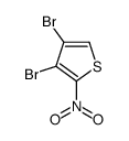 3,4-Dibromo-2-nitrothiophene Structure