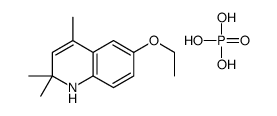 6-ethoxy-2,2,4-trimethyl-1H-quinoline,phosphoric acid结构式