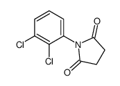 1-(2,3-dichlorophenyl)pyrrolidine-2,5-dione Structure