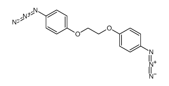 1-azido-4-[2-(4-azidophenoxy)ethoxy]benzene结构式