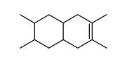 2,3,6,7-tetramethyl-1,2,3,4,4a,5,8,8a-octahydronaphthalene Structure