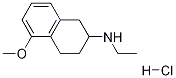 1,2,3,4 tetrahydro-5-Methoxy-N- ethyl 2-napthalenamine HCl Structure