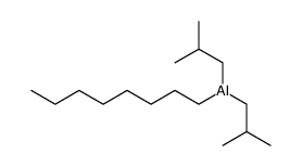 diisobutyl(octyl)aluminum Structure