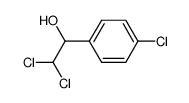 2,2-dichloro-1-(4-chlorophenyl)ethanol结构式