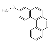 3-methoxybenzo[c]phenanthrene Structure