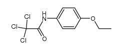trichloro-acetic acid p-phenetidide结构式