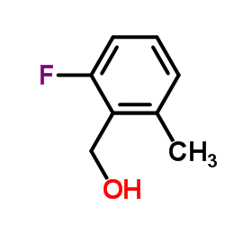 (2-Fluoro-6-methylphenyl)methanol Structure