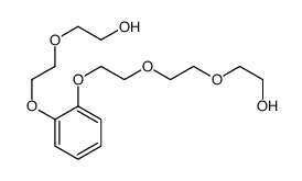 2-[2-[2-[2-[2-(2-hydroxyethoxy)ethoxy]phenoxy]ethoxy]ethoxy]ethanol Structure