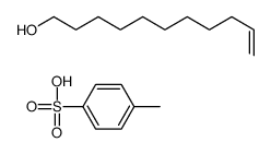 4-methylbenzenesulfonic acid,undec-10-en-1-ol Structure