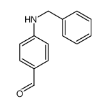 4-(benzylamino)benzaldehyde结构式