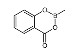 2-Methyl-4H-1,3,2-benzodioxaborin-4-one structure