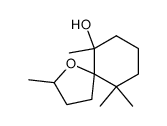 6-hydroxydihydrotheaspirane Structure