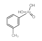 m-Toluenearsonic acid结构式