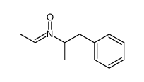 α-Methyl-(N-ethylen)-benzol-ethanamin-N-oxid Structure