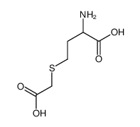 2-amino-4-(carboxymethylsulfanyl)butanoic acid结构式