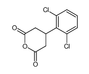 3-(2,6-dichloro-phenyl)-pentanedioic acid anhydride结构式
