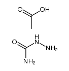 acetic acid semicarbazide结构式
