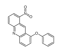 1-nitro-8-phenoxyacridine结构式