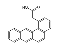 benz[a]anthracen-1-yl-acetic acid Structure