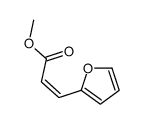 methyl 3-(furan-2-yl)prop-2-enoate结构式