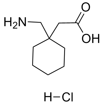 Gabapentin HCl structure