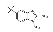 1,2-二氨基-5-三氟甲基苯并咪唑结构式