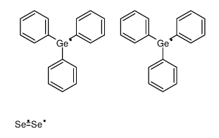 Germane, diselenobis[triphenyl Structure