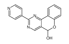 2-pyridin-4-yl-5H-chromeno[4,3-d]pyrimidin-5-ol Structure