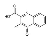 3-methyl-4-oxidoquinoxalin-4-ium-2-carboxylic acid结构式
