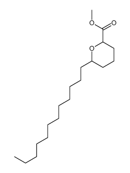 methyl 6-dodecyloxane-2-carboxylate结构式