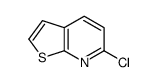 6-Chlorothieno[2,3-b]pyridine structure