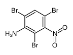 2,4,6-Tribromo-3-nitroaniline Structure