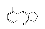 3-[(2-fluorophenyl)methylidene]oxolan-2-one结构式