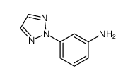 3-(2H-1,2,3-三唑-2-基)苯胺结构式