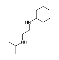 N-cyclohexyl-N'-propan-2-ylethane-1,2-diamine Structure