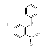 Iodonium, (2-nitrophenyl)phenyl-, iodide结构式
