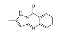 2-methyl-1H-pyrazolo[5,1-b]quinazolin-9-one结构式