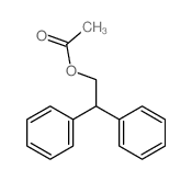 2,2-diphenylethyl acetate结构式