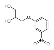 3-(m-nitrophenoxy)-1,2-Propanediol Structure