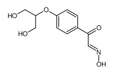(2E)-1-[4-(1,3-dihydroxypropan-2-yloxy)phenyl]-2-hydroxyiminoethanone Structure