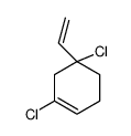 Cyclohexene, 1,5-dichloro-5-ethenyl-结构式